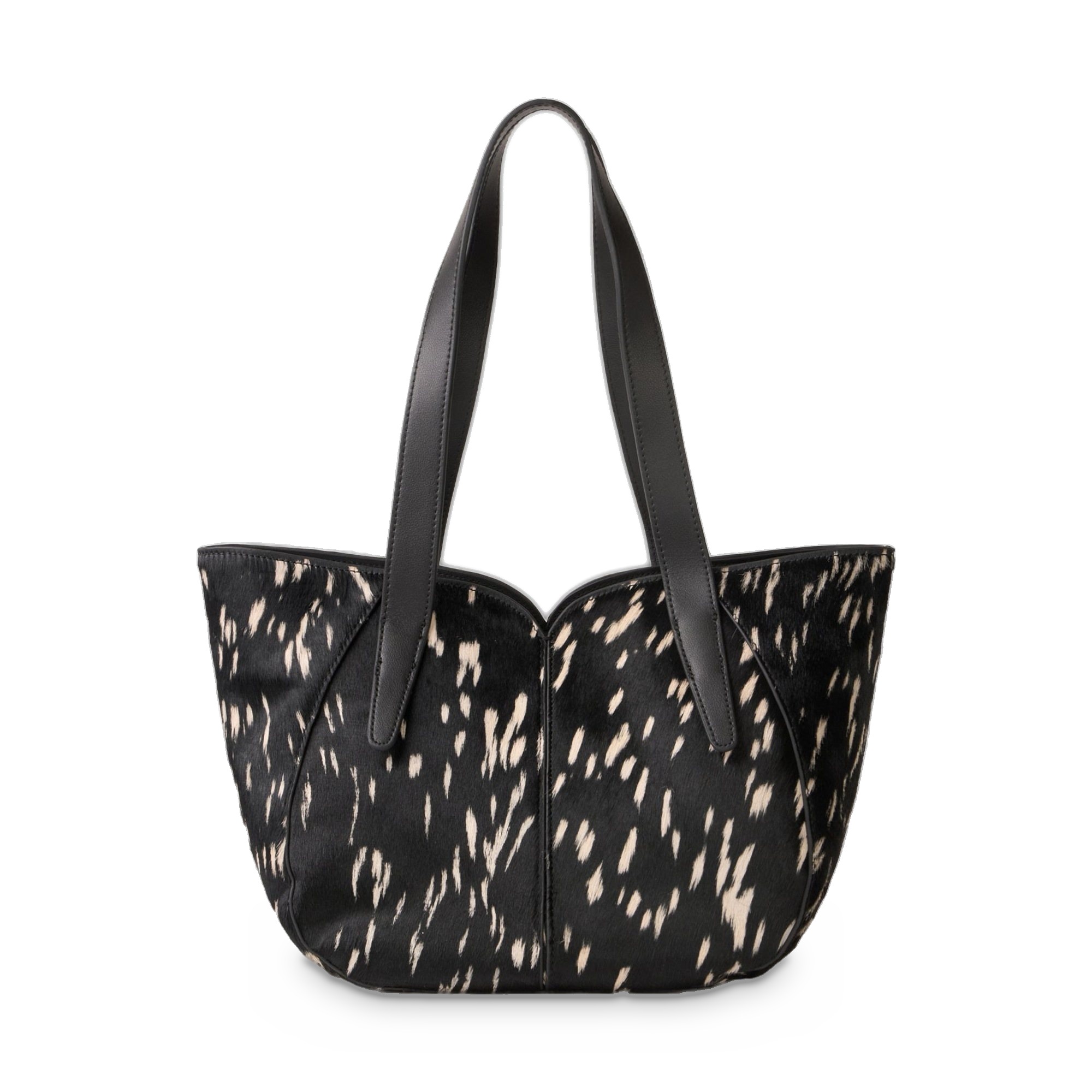 Geantă damă Vanessa Wu Altai M Negru – piele efect ponei, imprimeu bambi, geantă de mână, 39 × 23 × 15 cm Geantă damă Vanessa Wu Altai M Negru – piele efect ponei, imprimeu bambi, geantă de mână, 39 × 23 × 15 cm