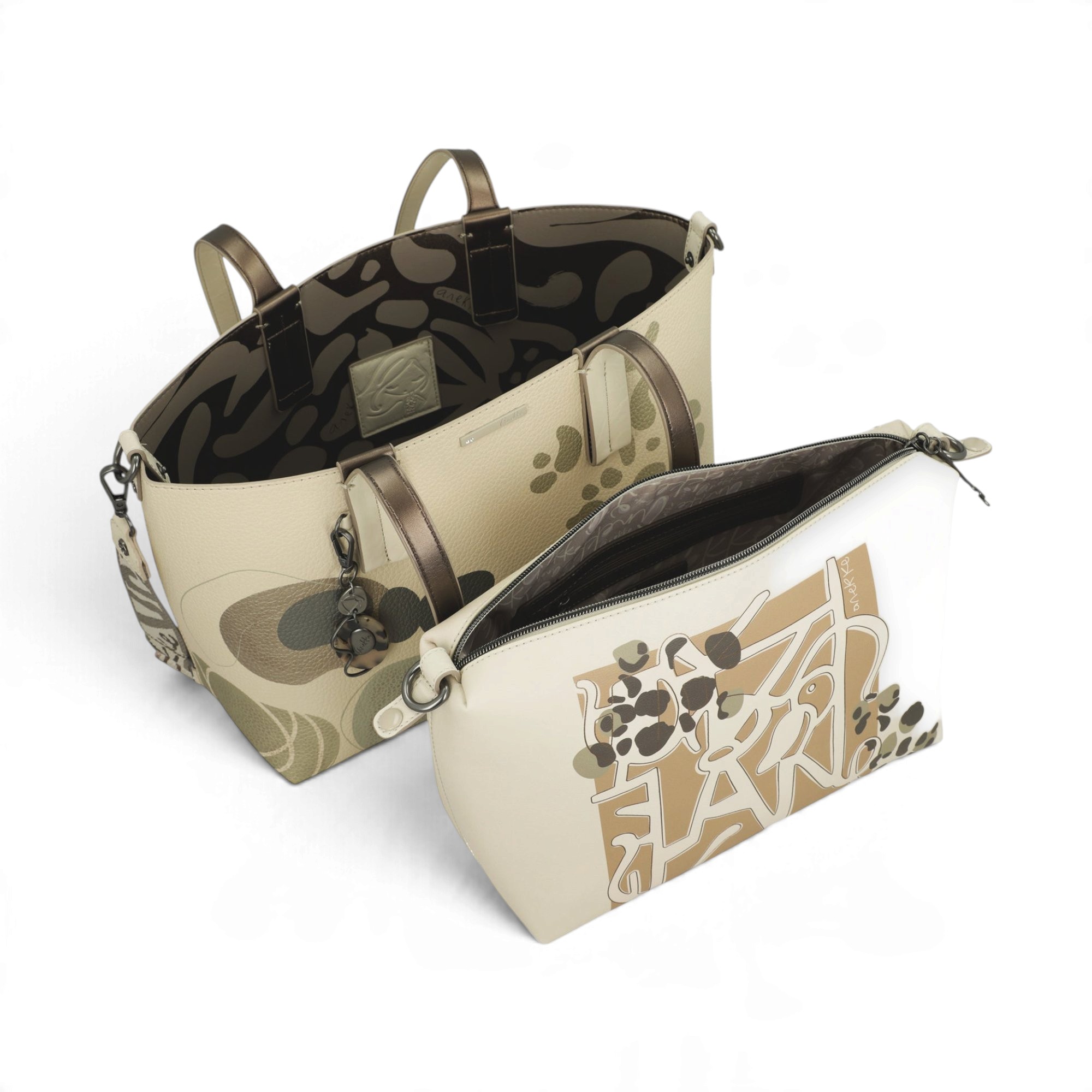 Geantă de umăr damă Anekke Gaia 42872-405 – 2 în 1, model mare, 42 × 27 × 17 cm – imaginea 4