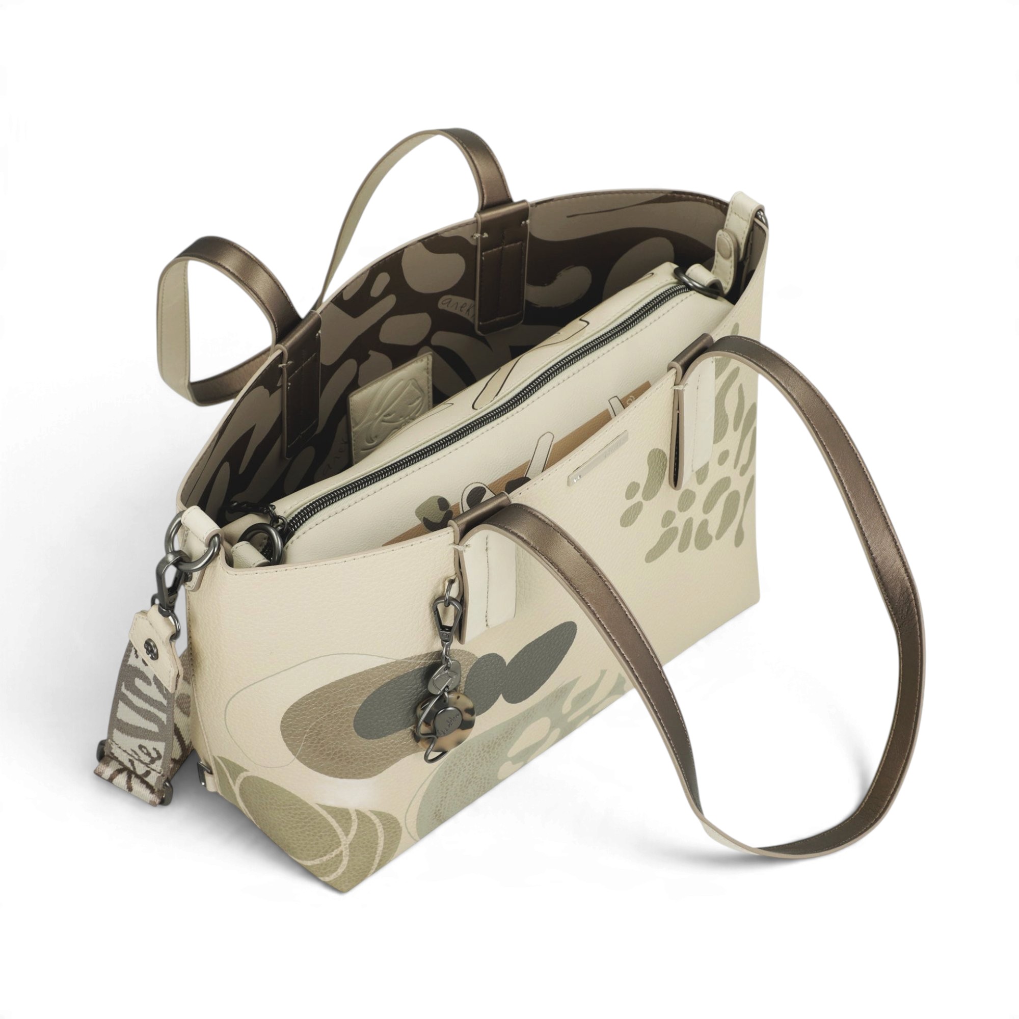 Geantă de umăr damă Anekke Gaia 42872-405 – 2 în 1, model mare, 42 × 27 × 17 cm – imaginea 7