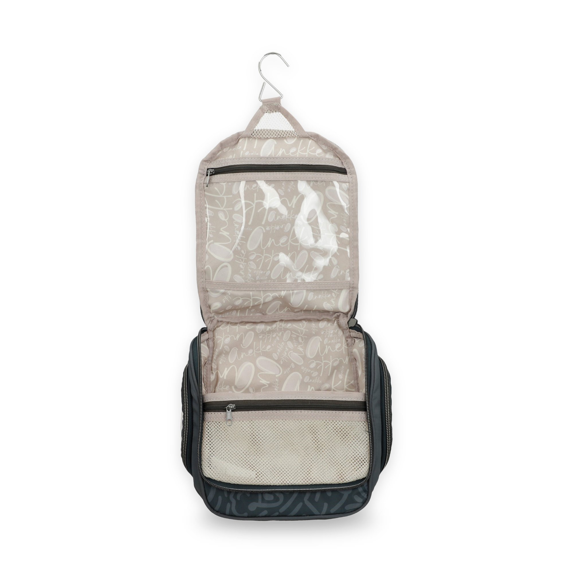 Geantă mare de călătorie pentru cosmetice Anekke Eikon 42577-014 – se deschide complet, 26 × 25 × 10 cm Geantă mare de călătorie pentru cosmetice Anekke Eikon 42577-014 – imaginea 4