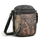 Geantă mini crossbody damă Anekke Melody 43813-903 – ovală, buzunare față și spate, 15 × 20 × 7 cm – imaginea 1