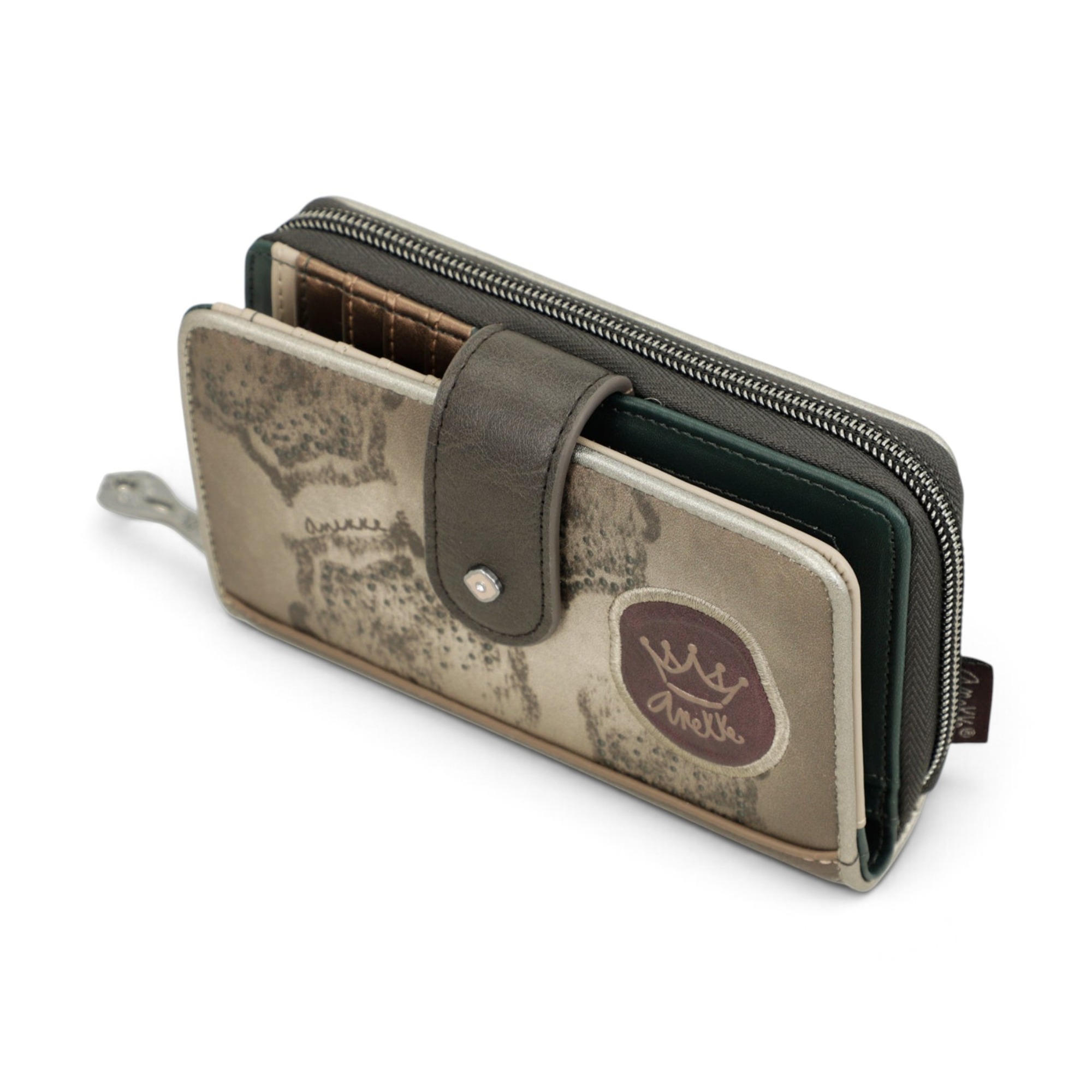 Portofel damă Anekke Manifesto 41719-909 – mediu, cu clapetă, 15 × 10 × 3 cm – imaginea 5