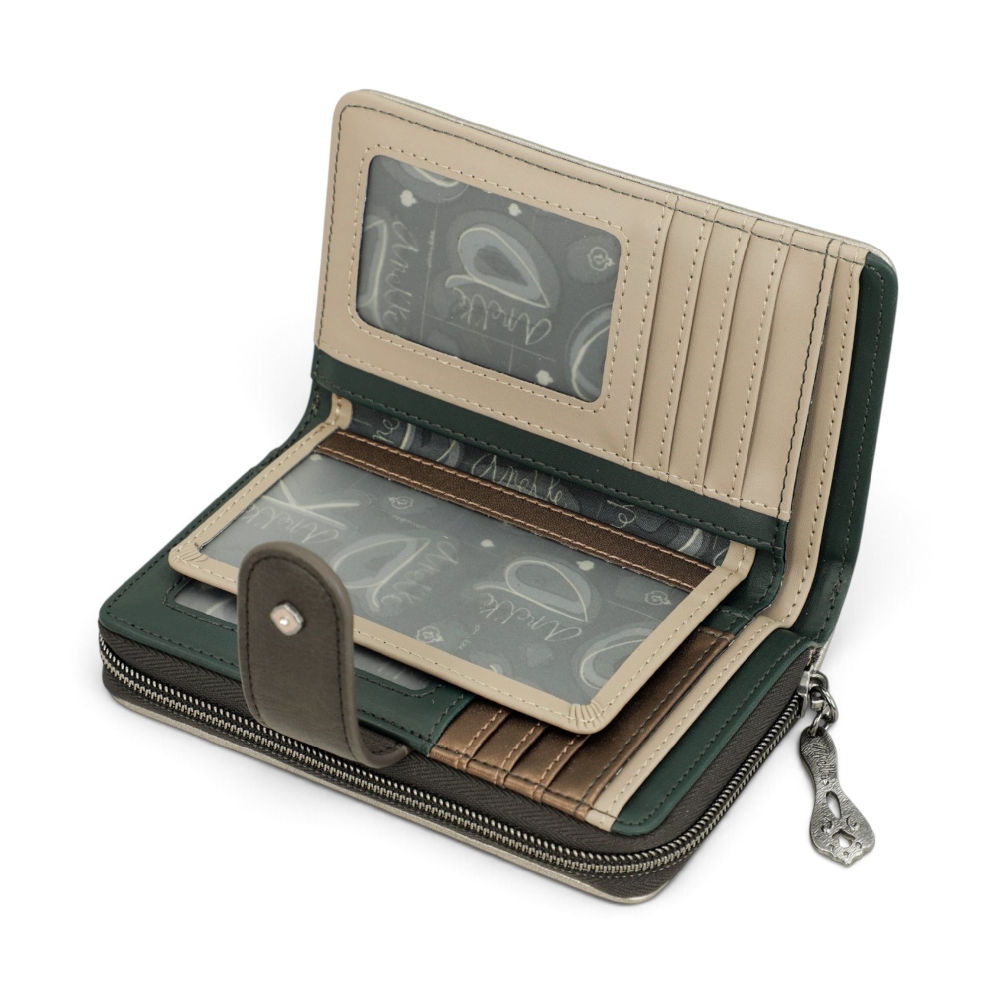 Portofel damă Anekke Manifesto 41719-909 – mediu, cu clapetă, 15 × 10 × 3 cm – imaginea 6