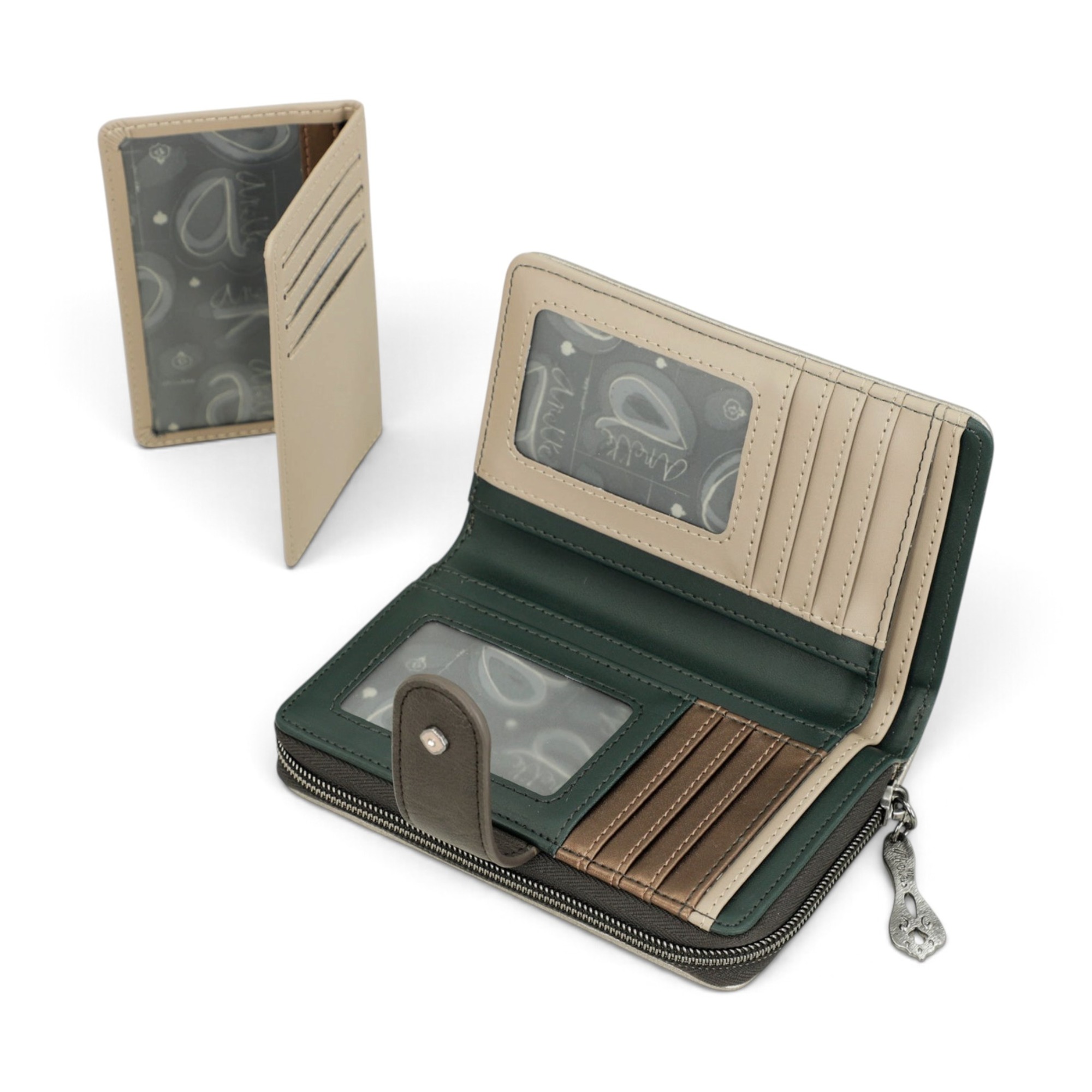 Portofel damă Anekke Manifesto 41719-909 – mediu, cu clapetă, 15 × 10 × 3 cm – imaginea 7