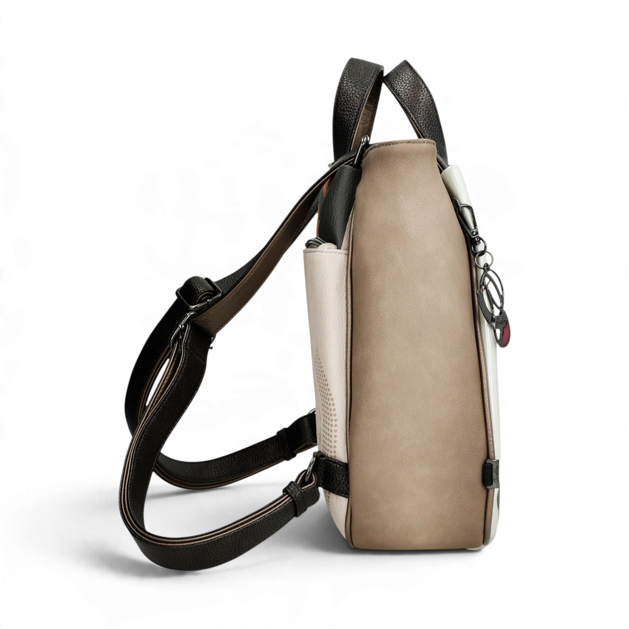 Rucsac damă Anekke Eikon 42755-256 – cu două mânere, imprimeu artistic, 31 × 30 × 10 cm – imaginea 7
