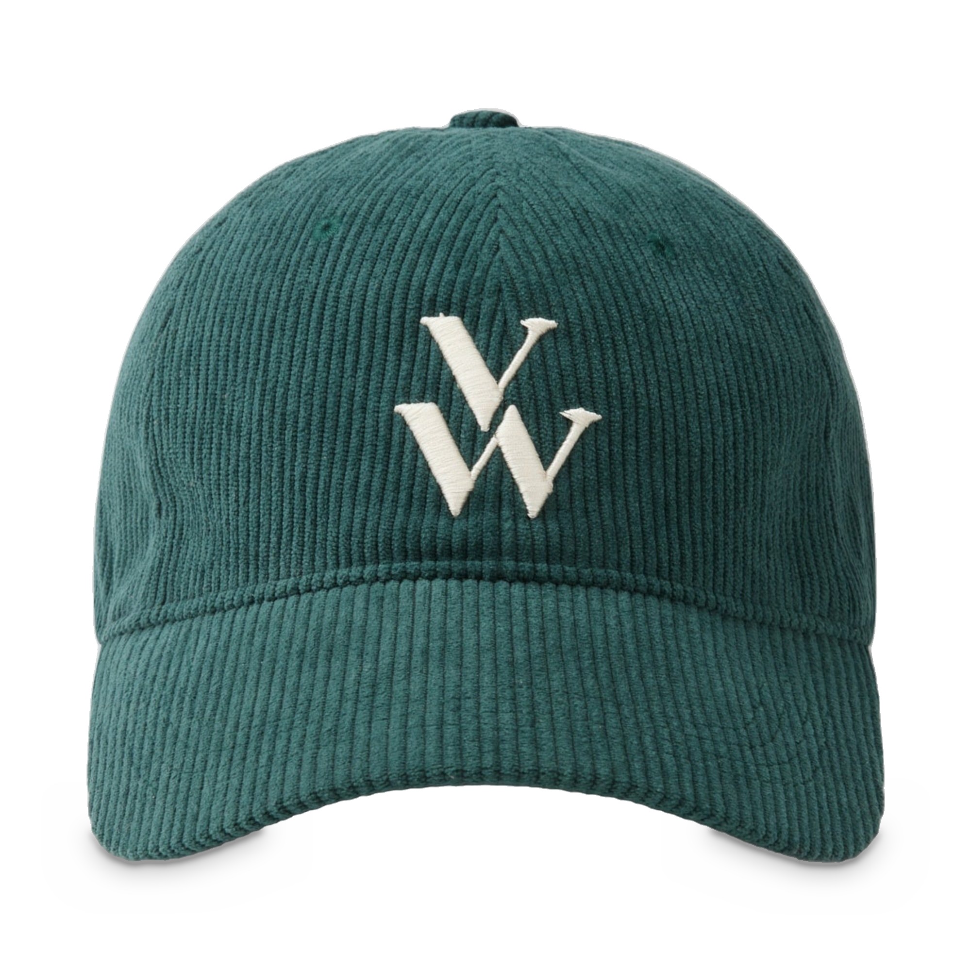 Șapcă damă Vanessa Wu Sia Verde închis – catifea reiată, monogramă VW brodată, mărime unică