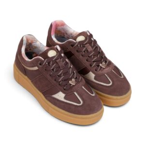 Sneakers damă Anekke Berlin 433 Burgundy – vișiniu, piele