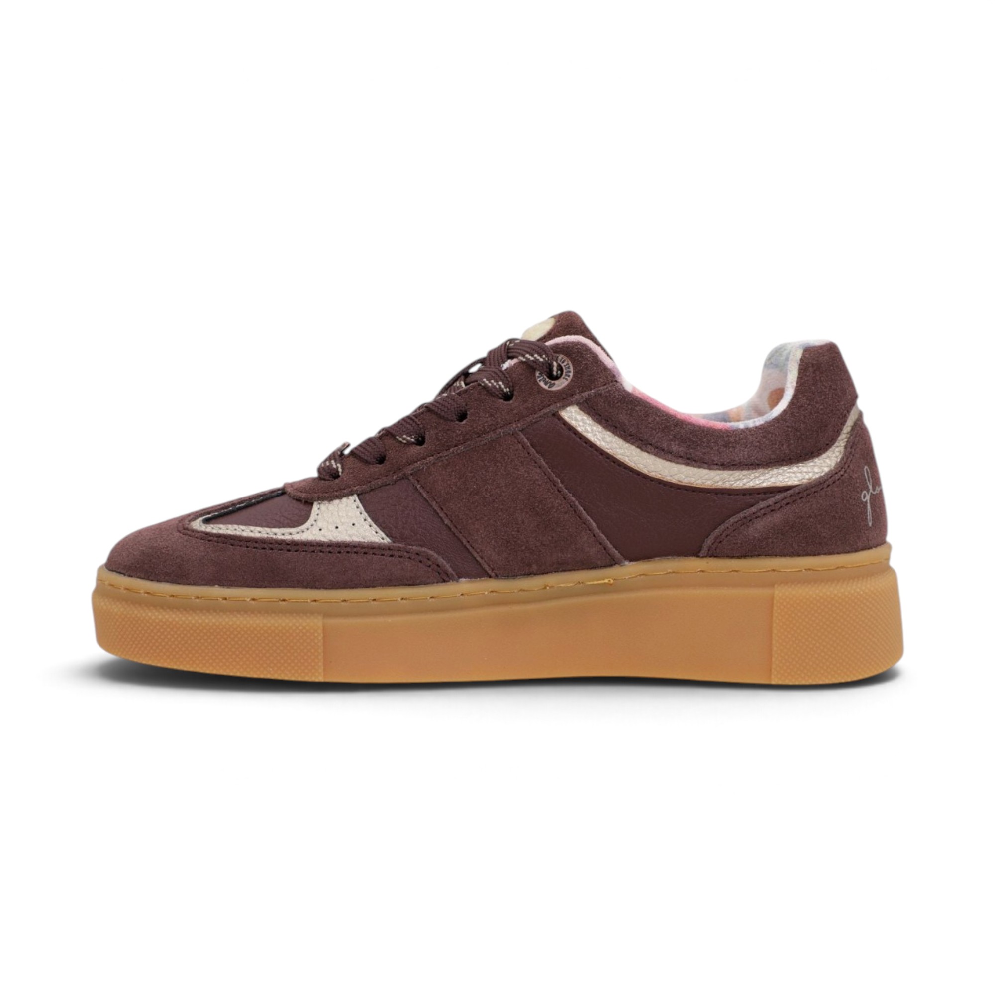 Sneakers damă Anekke Berlin 433 Burgundy – vișiniu, piele