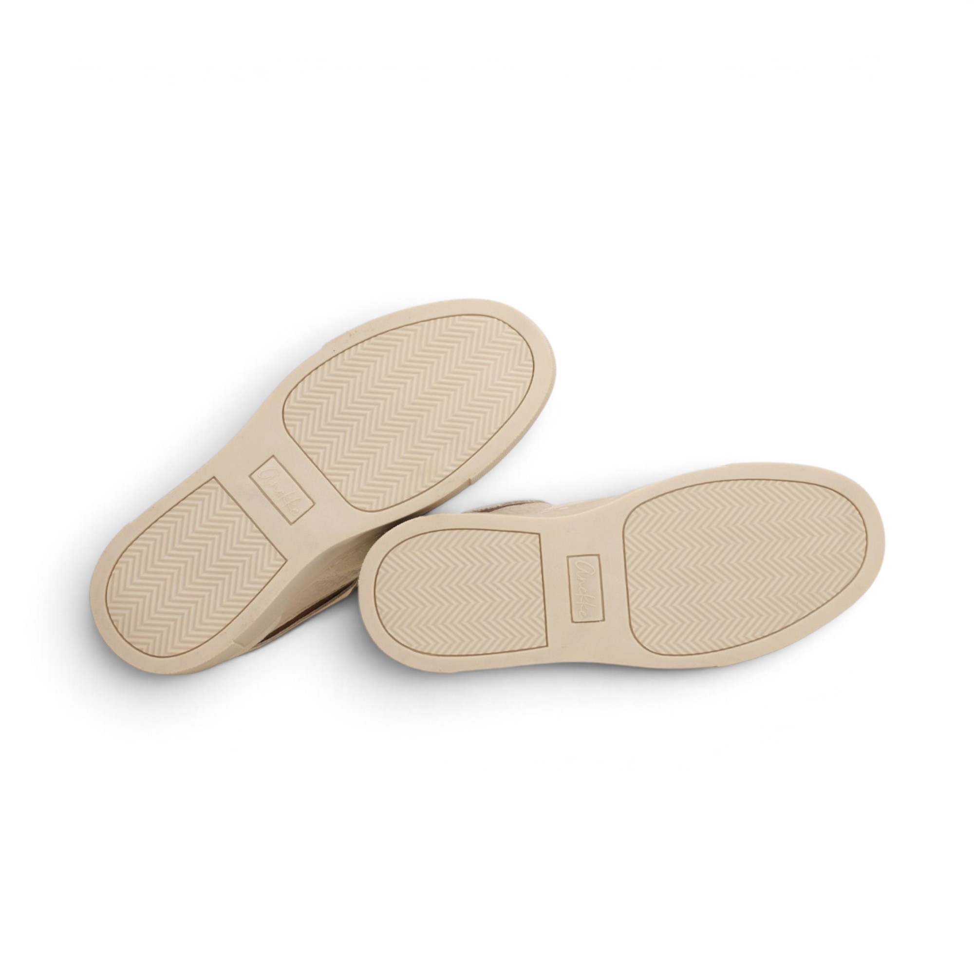 Sneakers damă Anekke Berlin 433 White – alb și nude, piele